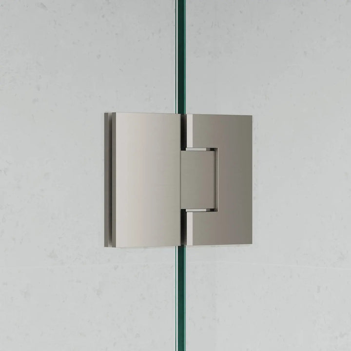 Frameless 915B Square Shower Panel REEDED Glass Cortani
