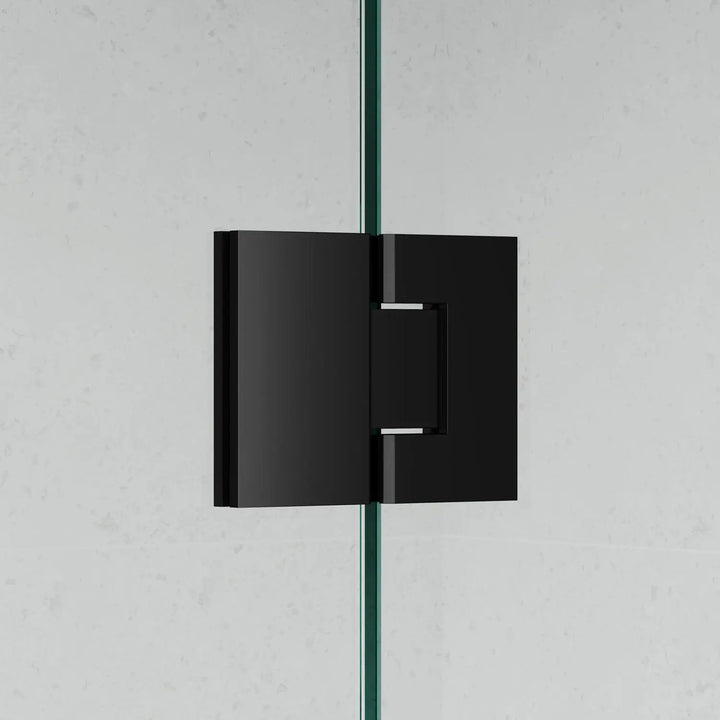 Frameless 915B Square Shower Panel REEDED Glass Cortani