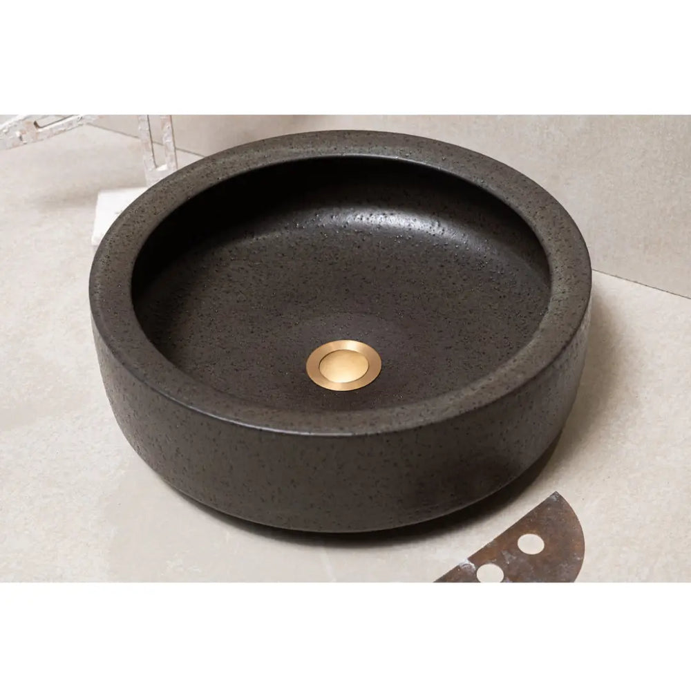 Mountain Series "Cinder" Ceramic Basin Lindsey Wherrett Ceramics