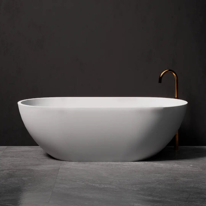 Bella Freestanding Stone Bath - 1500mm | 1600mm | 1700mm | 1800mm - various finishes (on display) PIETRA BIANCA