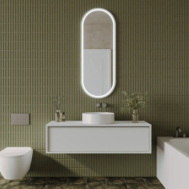 GATSBY 450mm x 900mm  LED Mirror Remer