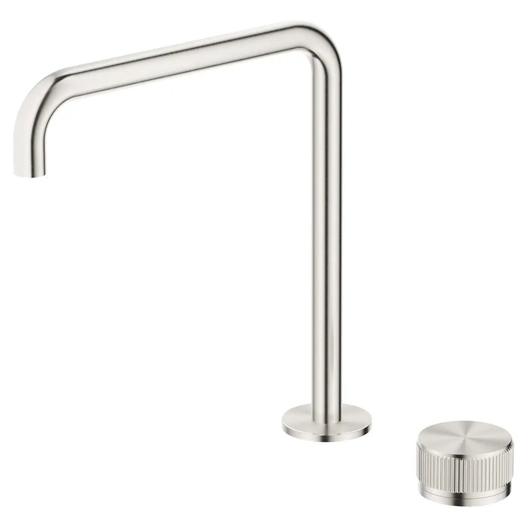 Mica Fluted Soft-Square Hob Sink/Basin Mixer Set Bella Vista