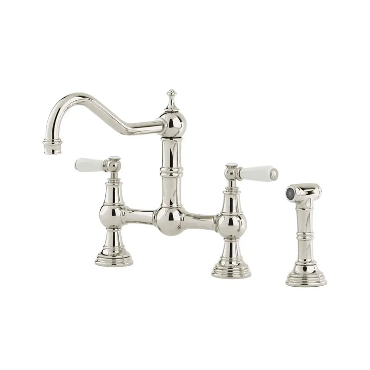 Hambleton Kitchen Mixer with Spray Rinse Perrin &amp; Rowe
