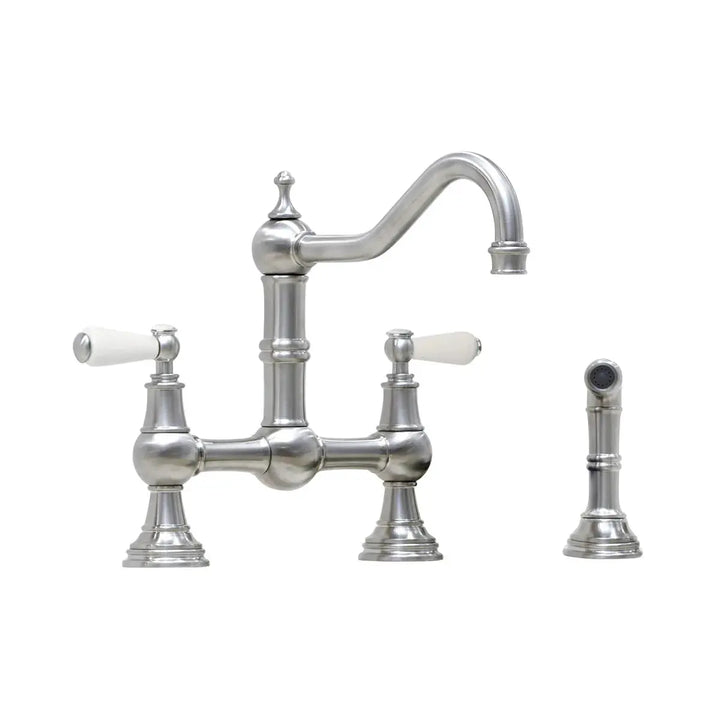 Hambleton Kitchen Mixer with Spray Rinse Perrin &amp; Rowe