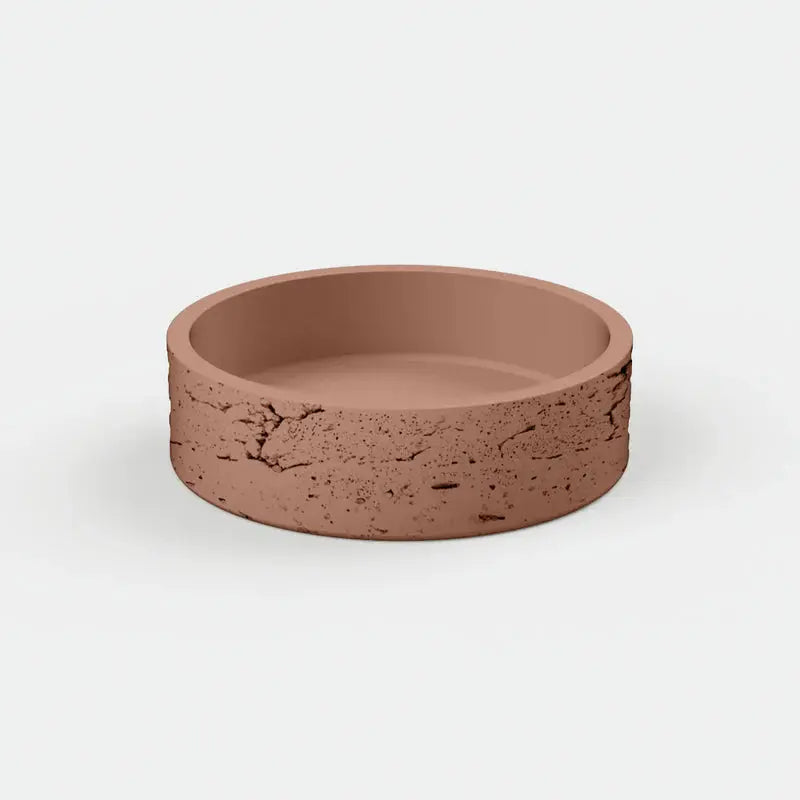 HOOP RAW BASIN Surface mount basin Nood Co.