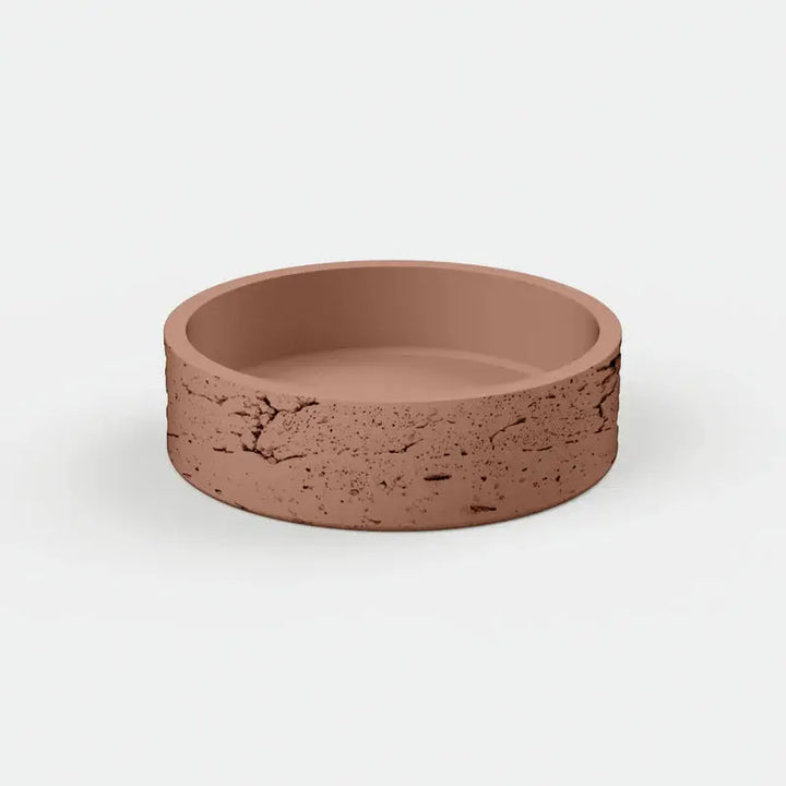 HOOP RAW BASIN Surface mount basin Nood Co.
