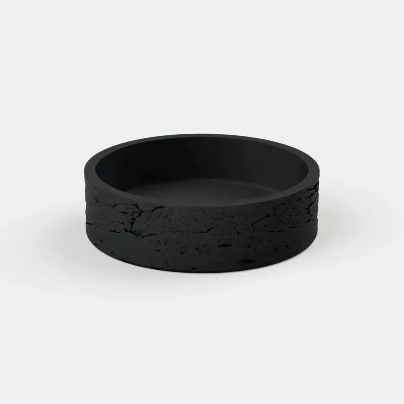 HOOP RAW BASIN Surface mount basin Nood Co.