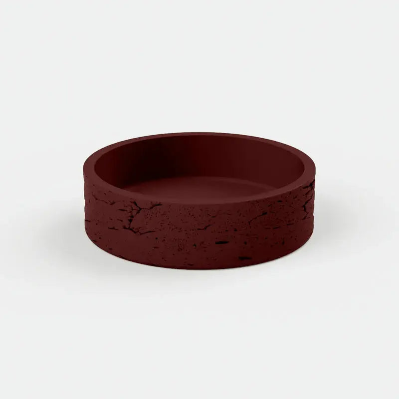 HOOP RAW BASIN Surface mount basin Nood Co.