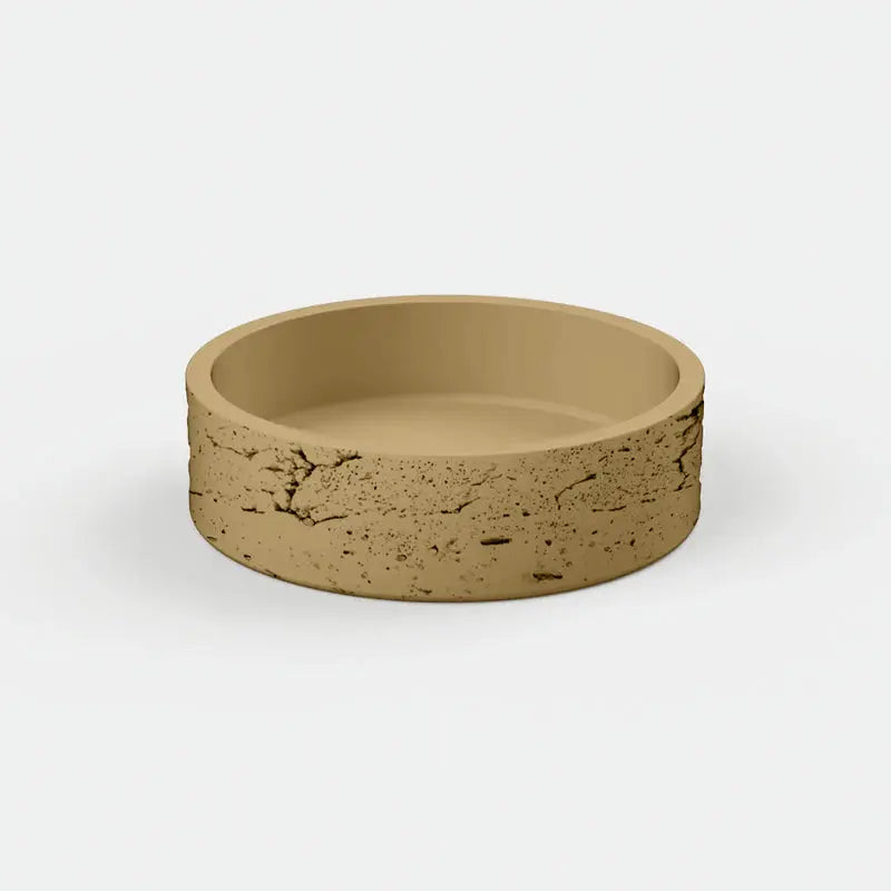 HOOP RAW BASIN Surface mount basin Nood Co.