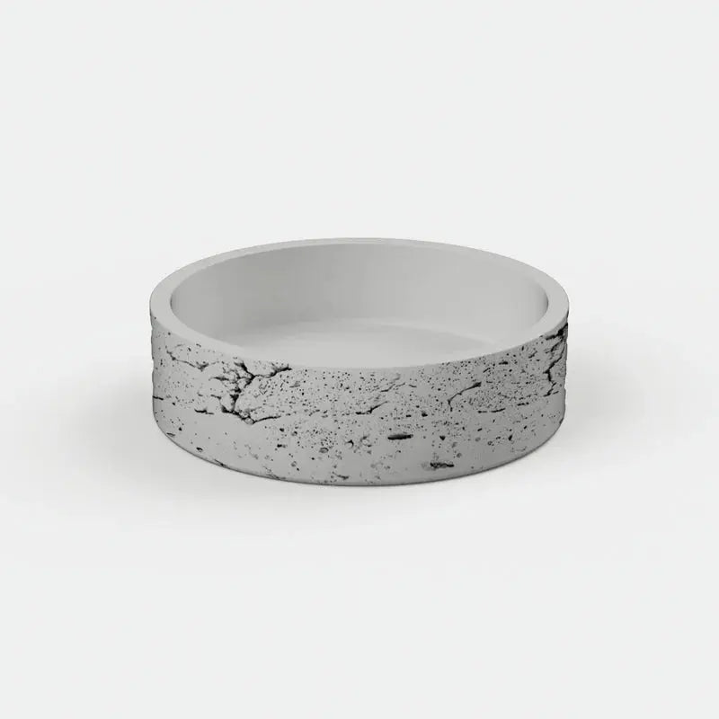 HOOP RAW BASIN Surface mount basin Nood Co.
