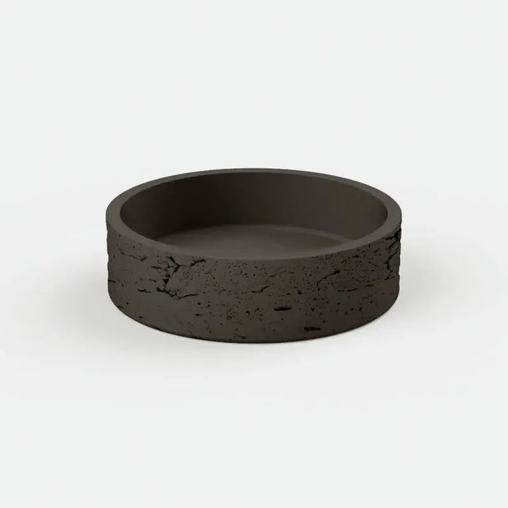 HOOP RAW BASIN Surface mount basin Nood Co.