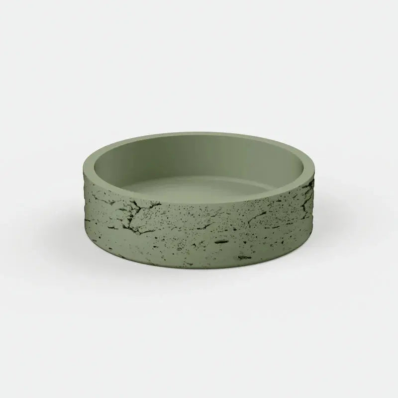 HOOP RAW BASIN Surface mount basin Nood Co.
