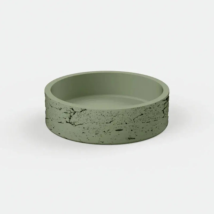HOOP RAW BASIN Surface mount basin Nood Co.