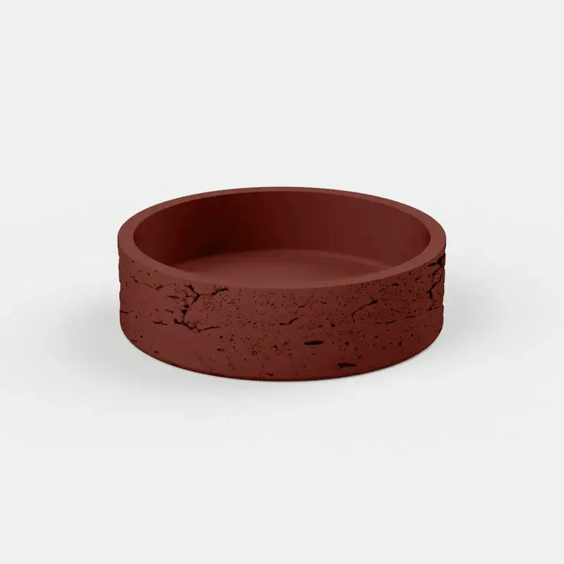 HOOP RAW BASIN Surface mount basin Nood Co.