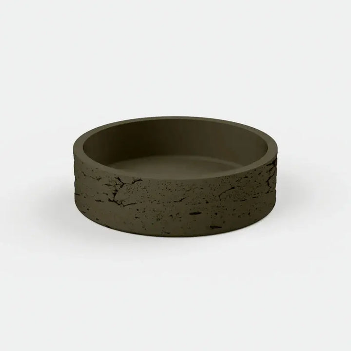 HOOP RAW BASIN Surface mount basin Nood Co.