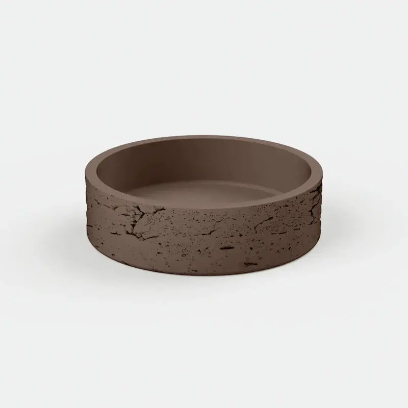 HOOP RAW BASIN Surface mount basin Nood Co.