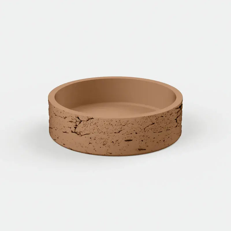HOOP RAW BASIN Surface mount basin Nood Co.