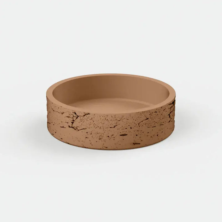 HOOP RAW BASIN Surface mount basin Nood Co.