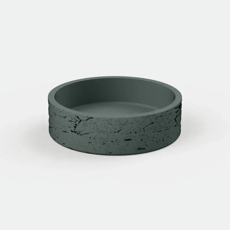 HOOP RAW BASIN Surface mount basin Nood Co.