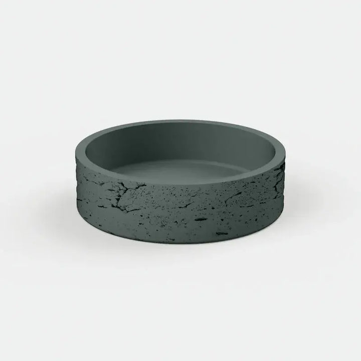 HOOP RAW BASIN Surface mount basin Nood Co.