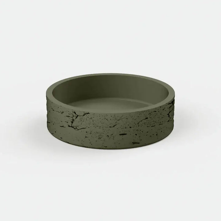 HOOP RAW BASIN Surface mount basin Nood Co.