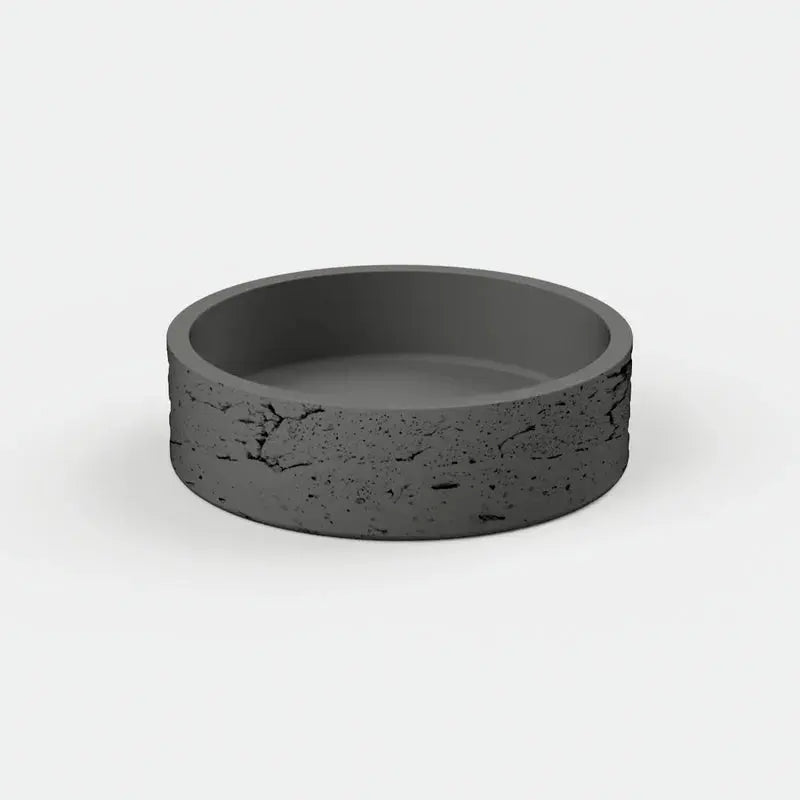 HOOP RAW BASIN Surface mount basin Nood Co.