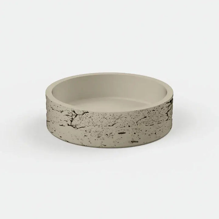 HOOP RAW BASIN Surface mount basin Nood Co.