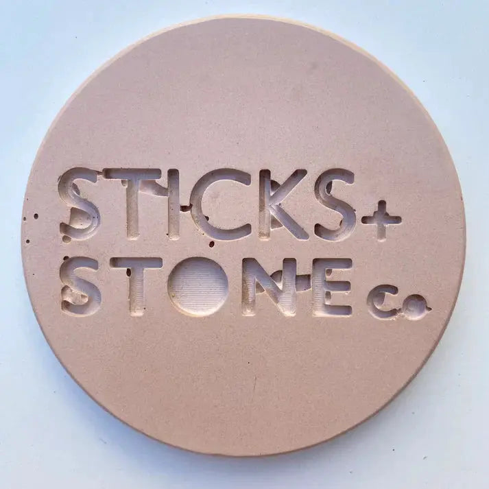 Concrete Rectangle Rugged Basin Sticks and Stone Co
