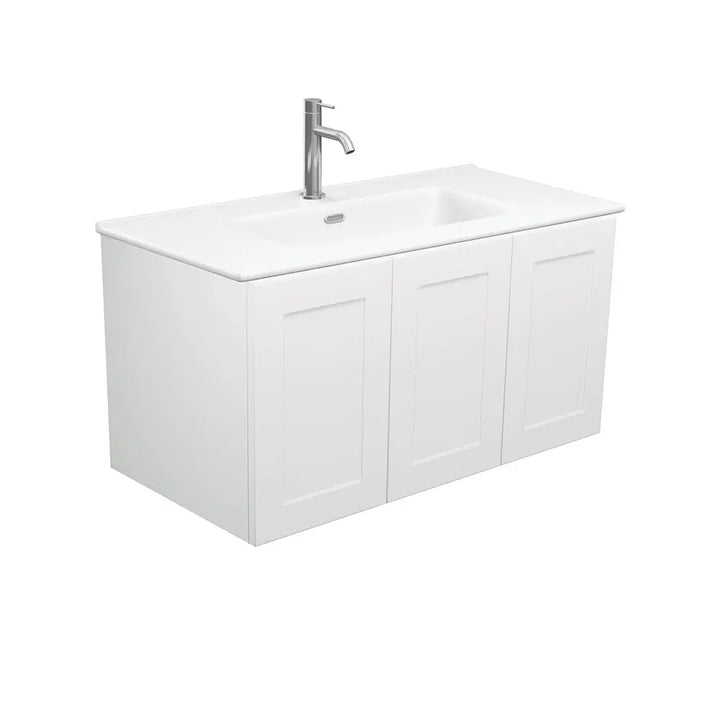 Joli Matte Ceramic top Mila Wall Hung Vanity Fienza