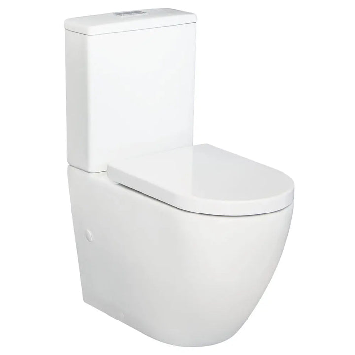 ALIX Back-to-Wall Extra Height Suite, Gloss White (Geberit or R&amp;T flush systems) Fienza