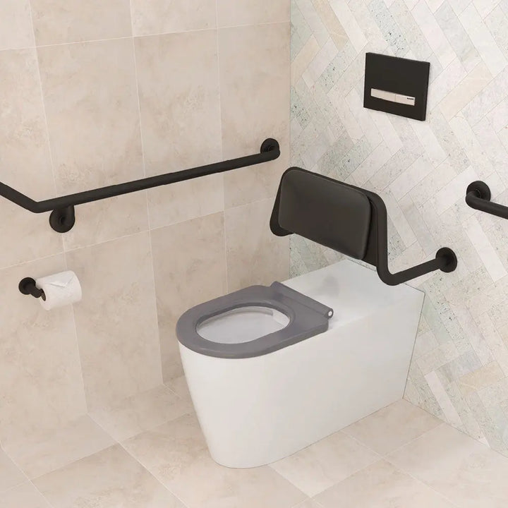Isabella Care Wall-Faced Toilet Suite pan &amp; seat Fienza