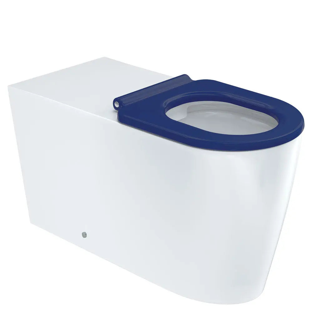 Isabella Care Wall-Faced Toilet Suite pan &amp; seat Fienza