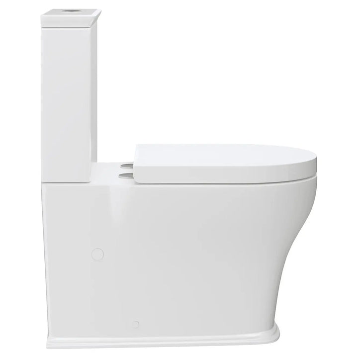 LILLIAN Tornado Flush Back To Wall Toilet Suite Fienza