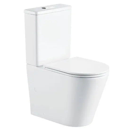 Aluca Back-to-Wall Toilet Suite Tornado Flush (Geberit or R&T Flush Systems) Fienza