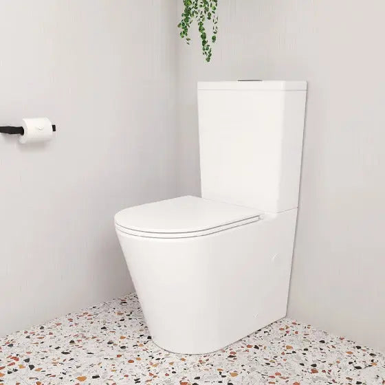 Aluca Back-to-Wall Toilet Suite Tornado Flush (Geberit or R&T Flush Systems) Fienza