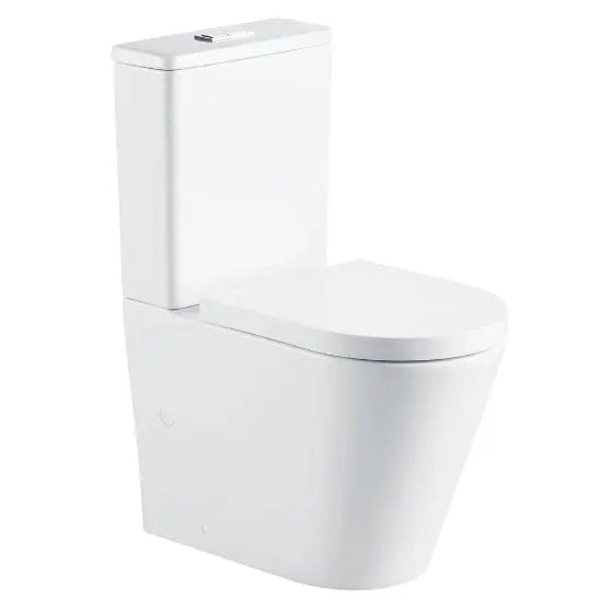 Aluca Back-to-Wall Toilet Suite Tornado Flush (Geberit or R&amp;T Flush Systems) Fienza