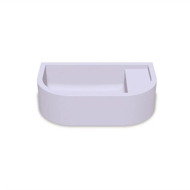 LOOP 02 BASIN wall mounted basin Nood Co.