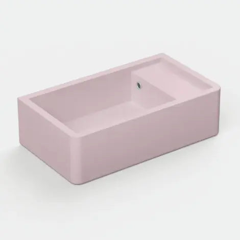 SHELF 01 BASIN wall mounted basin *No Taphole, No overflow* (On display) Nood Co.