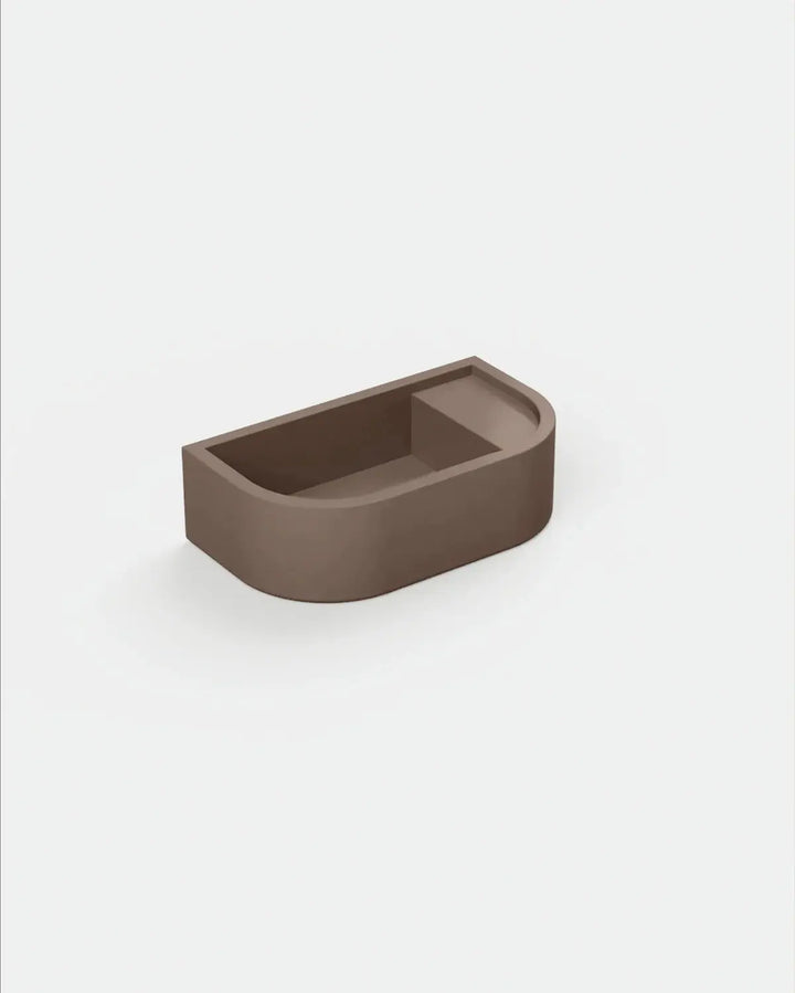 LOOP 01 BASIN wall mounted basin Nood Co.