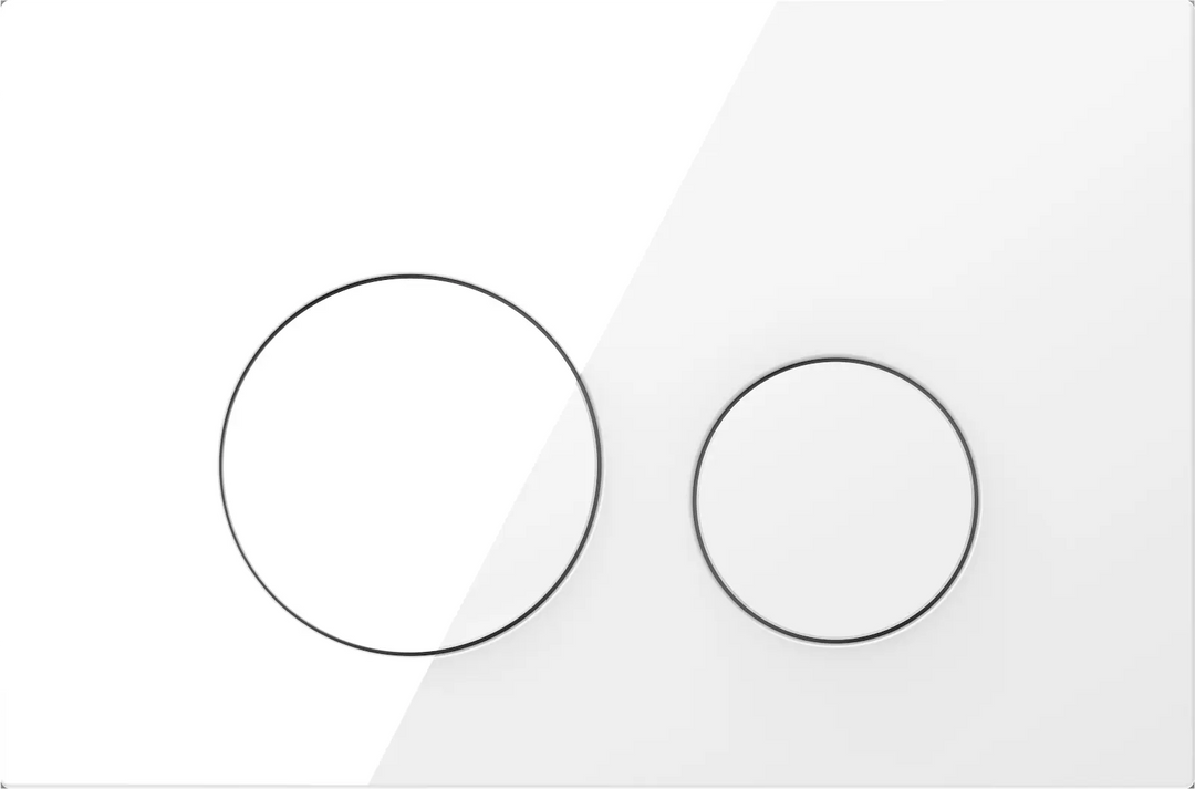 BelBagno Glass Round Flushplate - Various finishes Belbagno