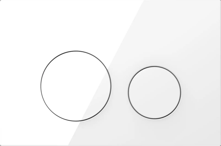 BelBagno Glass Round Flushplate - Various finishes Belbagno