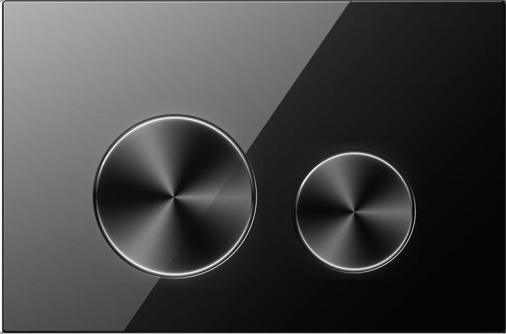 BelBagno Glass Round Flushplate - Various finishes Belbagno