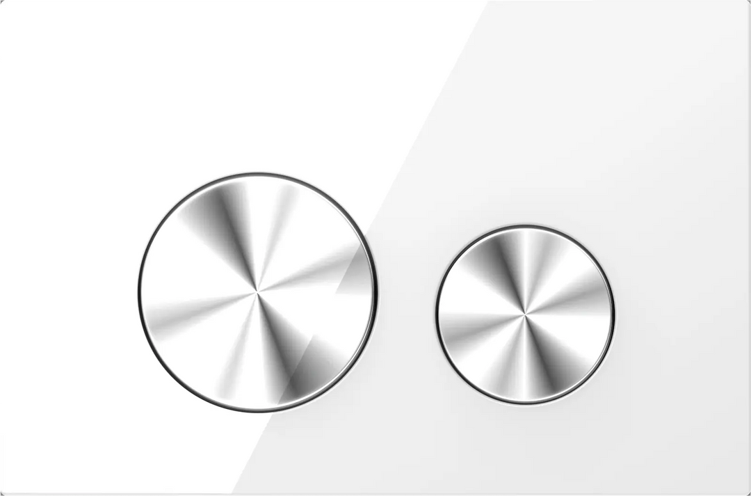 BelBagno Glass Round Flushplate - Various finishes Belbagno
