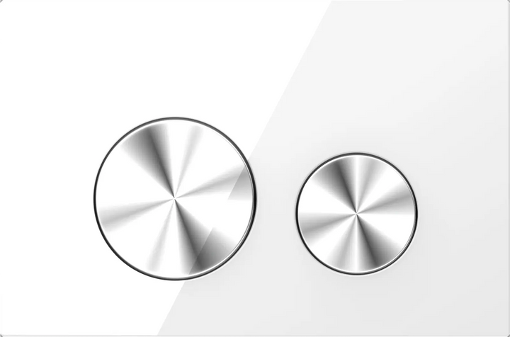 BelBagno Glass Round Flushplate - Various finishes Belbagno