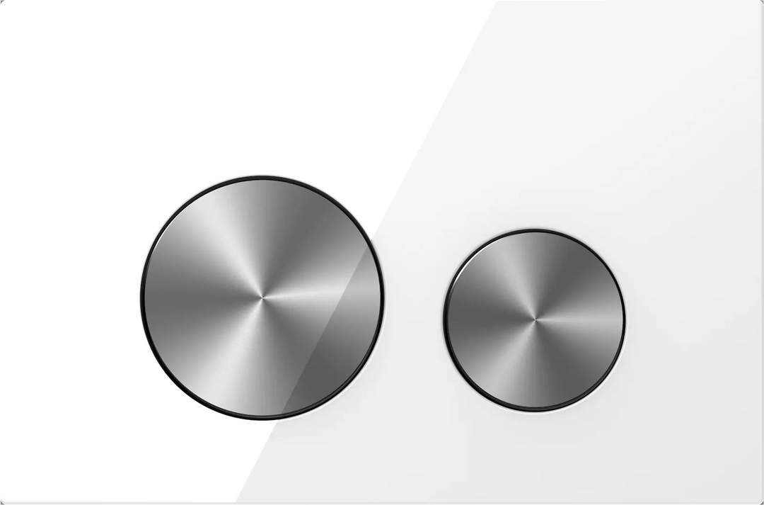 BelBagno Glass Round Flushplate - Various finishes Belbagno