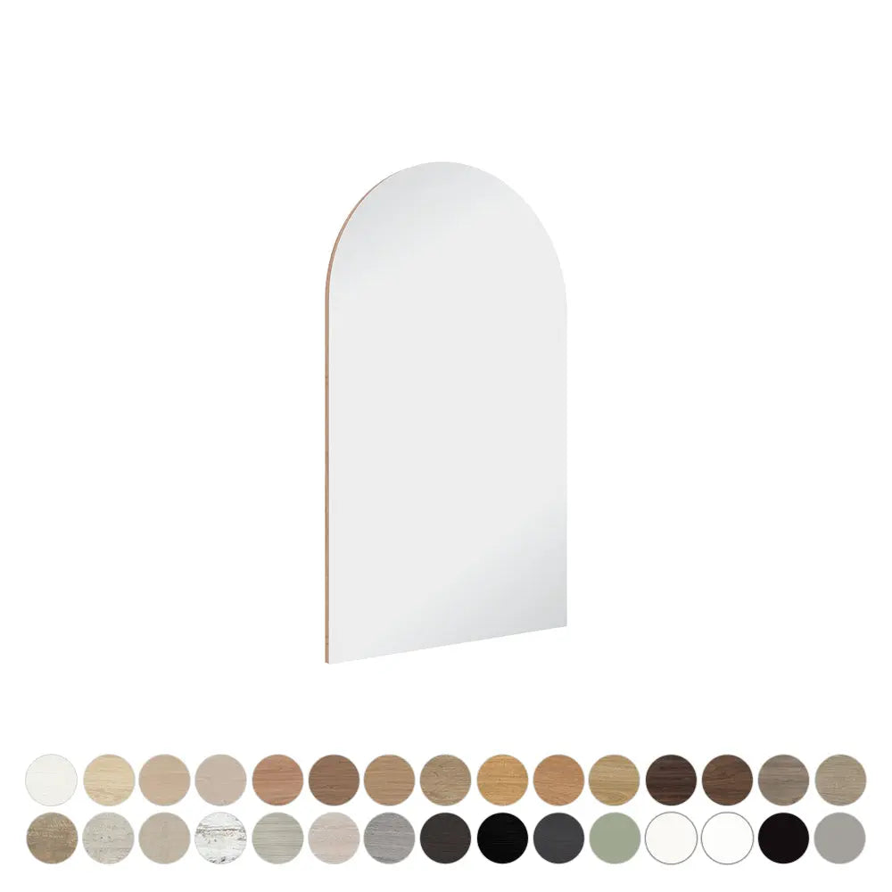 Marlowe Arch Mirror with Edge, 600 x 1000mm Fienza
