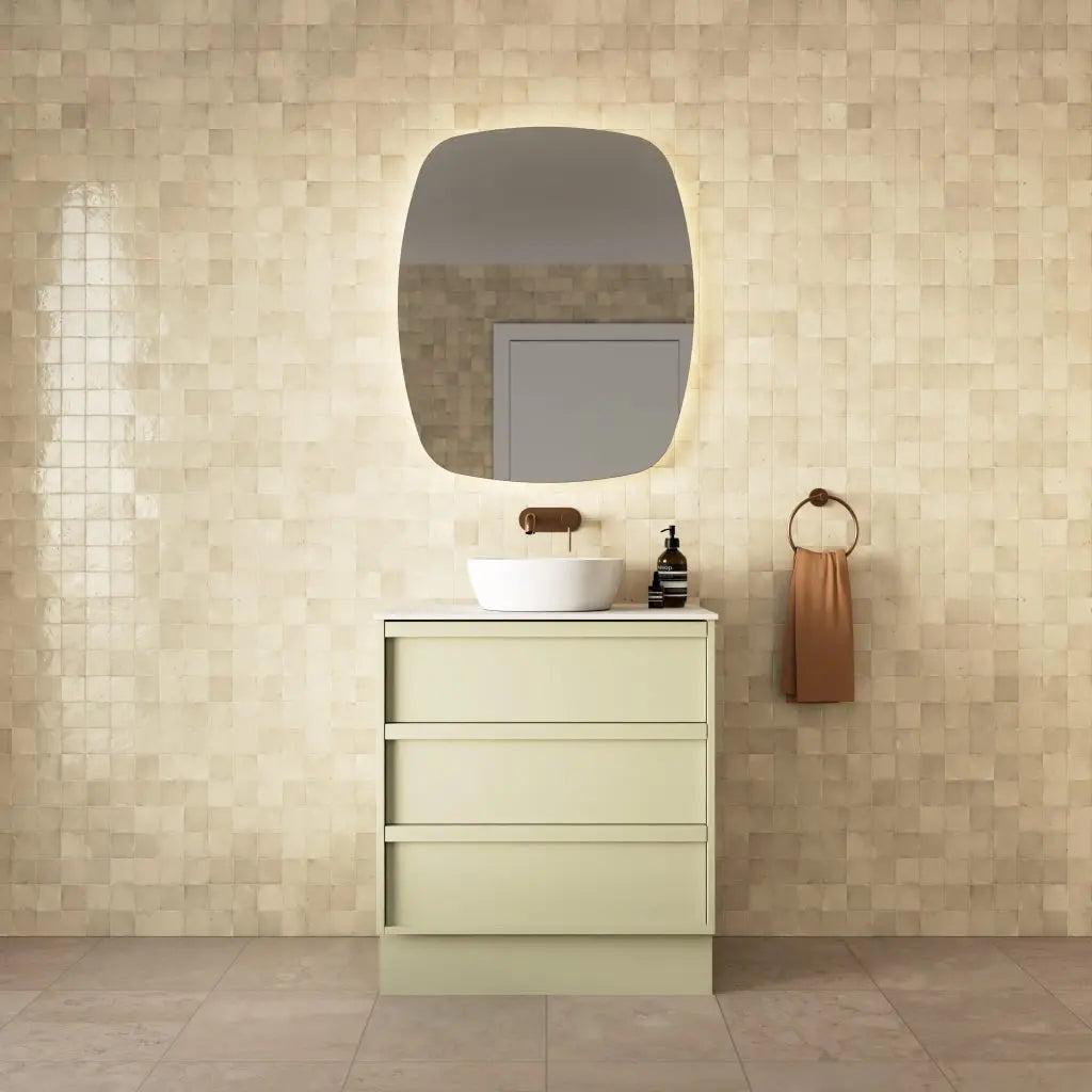 Marlo Vanity with top and basin - wall hung or freestanding Marquis