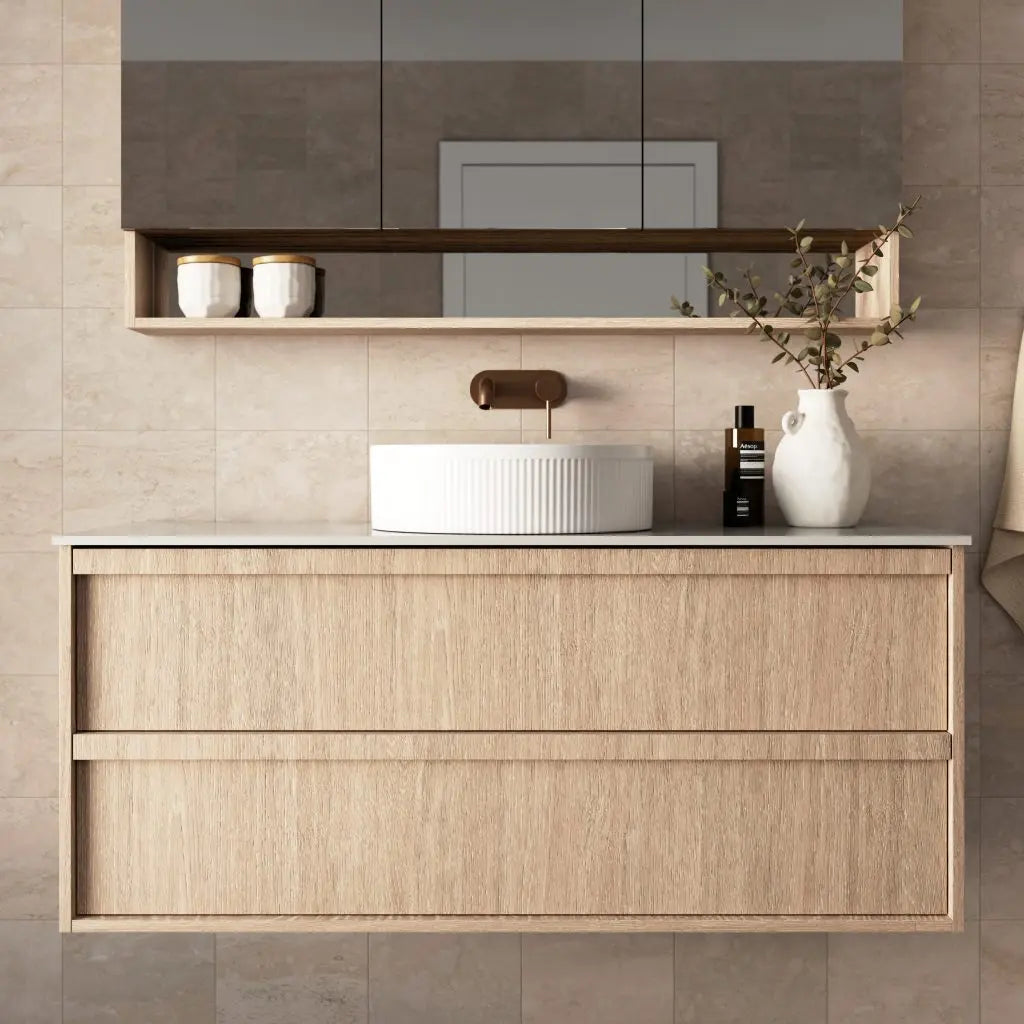 Marlo Vanity with top and basin - wall hung or freestanding Marquis