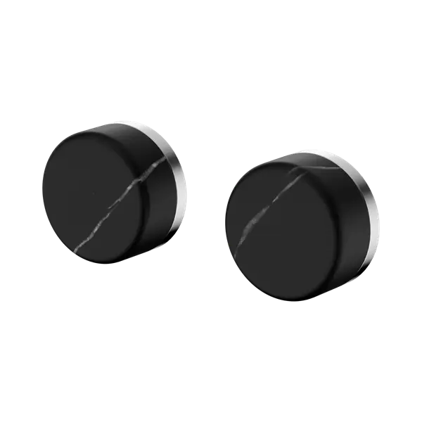 Serenity Wall Top Assembly Chrome Trim Nero tapware