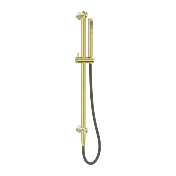 ZEN SS316L SHOWER RAIL WITH OUTDOOR SHOWER HOSE - Various Finishes Nero tapware